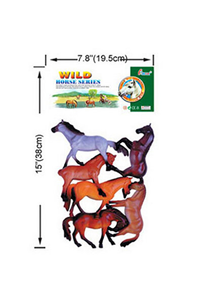 PlayFun Jucărie Set 6 Animale Caii Interactiv Cadou Copii