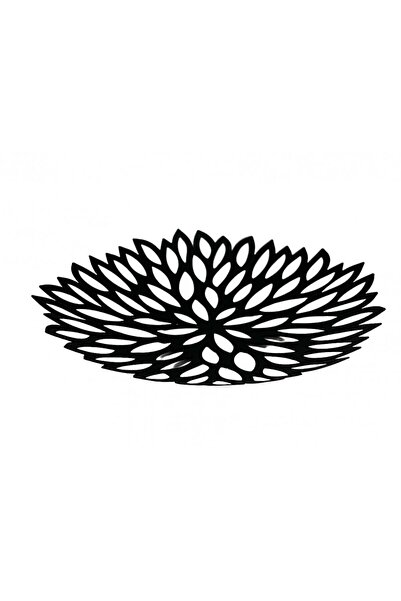 OEM Decorative Metal Plate with Black Leaves