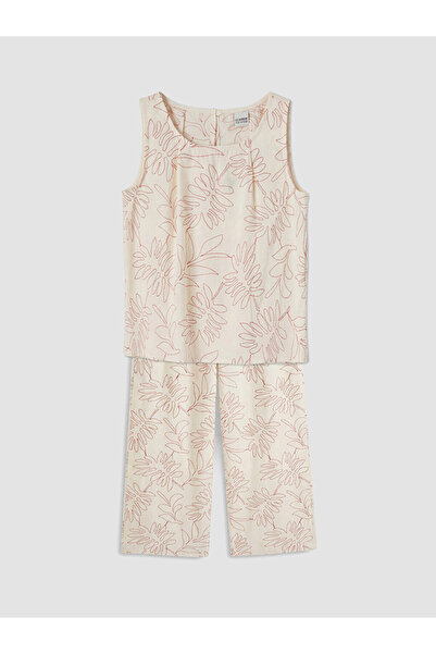 LC Waikiki Esvab • Modern & Distinctive Embroidered Girls' Set