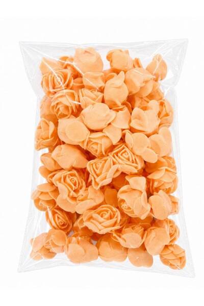 OEM Orange Foam Roses 3cm 500/ Top Bottom Set