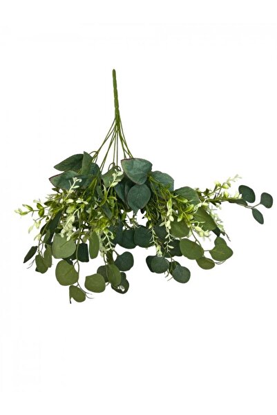 OEM Buchet Frunze Decorativ Eucalipt Cu Verdeata 55cm