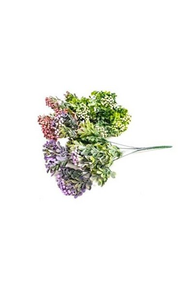 OEM Artificial Flowers Frosted Leaves White