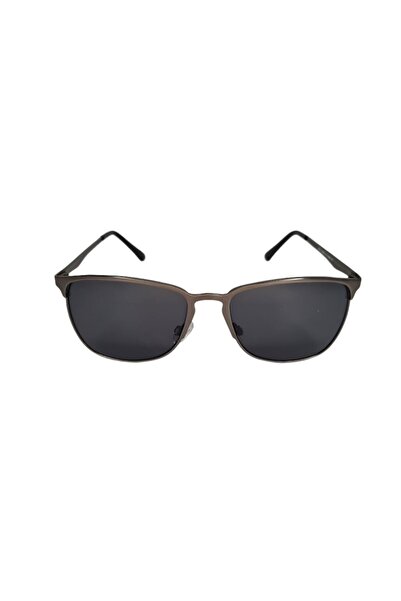 Tia Accesorii Ochelari de soare model dreptunghiular, Q3012, gri metalic închis