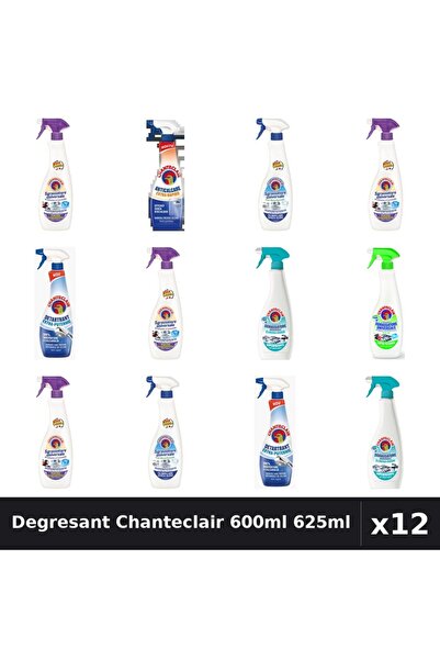Chanteclair Set 12 Degresant Universal 600ml 625ml - Lavanda, Bicarbonat, Mos...
