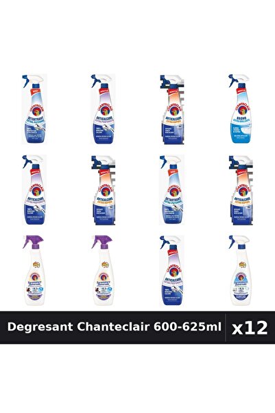 Chanteclair Set 12 Degresant Universal 600-625ml - Lavanda, Bicarbonat, Extra...