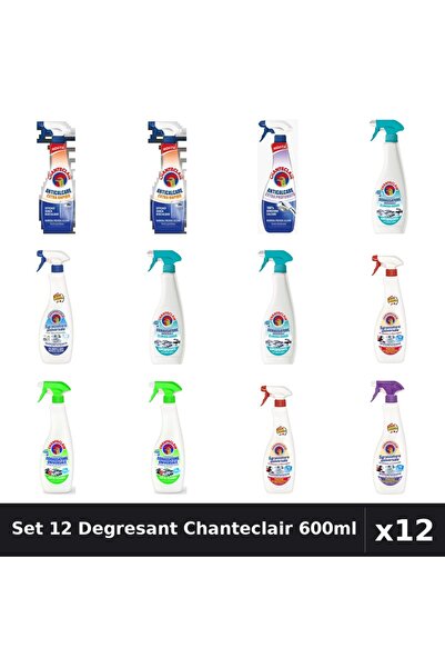 Chanteclair Set 12 Degresant Universal 600ml - Anti-Miros, Bicarbonat, Extra ...