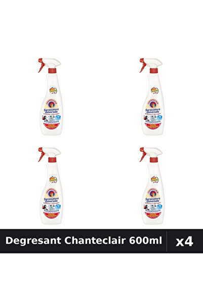 Chanteclair Set 4 Degresant Universal 600ml - Marsilia - Curatenie Eficienta