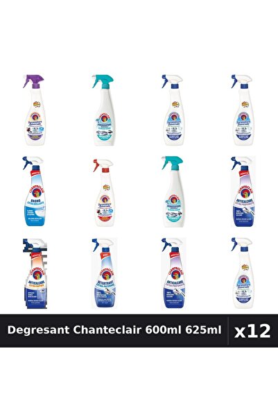 Chanteclair Set 12 Degresant Universal 600ml-625ml - Mosc, Bicarbonat, Marsil...