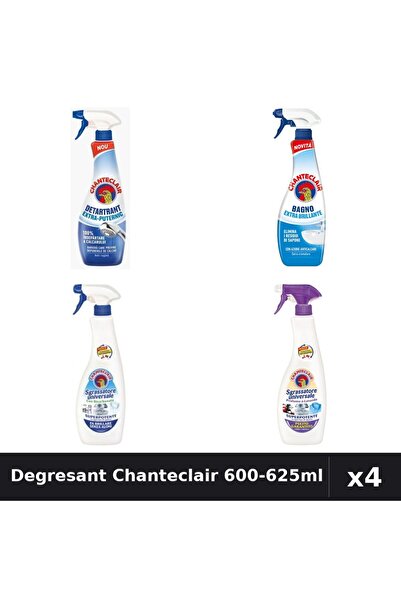 Chanteclair Set 4 Degresant Universal 600-625ml - Bicarbonat, Extra Puternic,...
