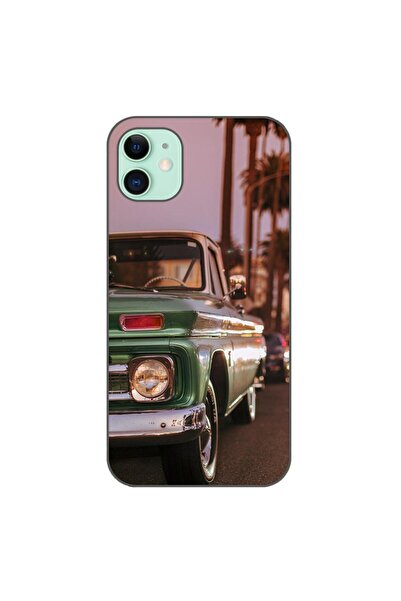 OEM Husa compatibila cu Apple iPhone 11 Silicon Gel Tpu Model Pickup Truck