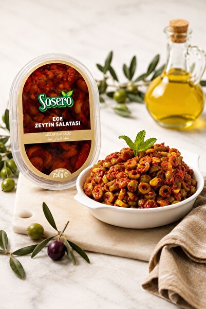 Sosero Ege Zeytin Salatası 250 gr