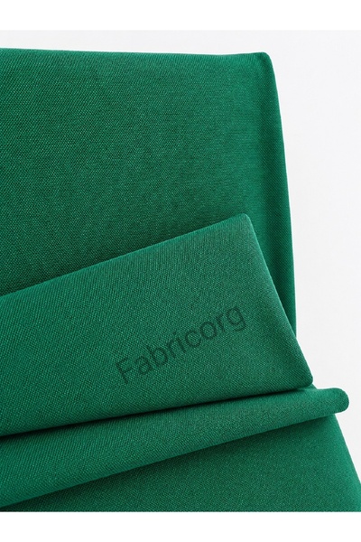 fabricorg Duck Bezi Punch Keten Kumaşı Çimen (100X180 CM)
