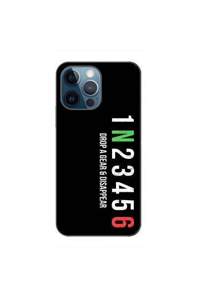 OEM Калъф, съвместим с Apple iPhone 12 Pro, силиконов гел TPU, с шарка на зъб...