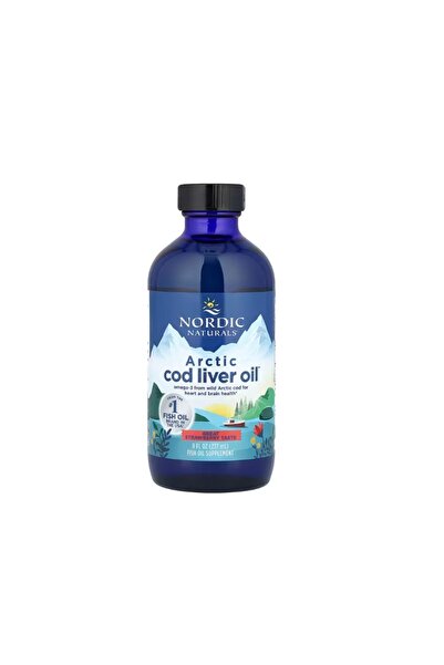 Nordic Naturals Arctic Cod Liver Oil 237ml Strawberry -