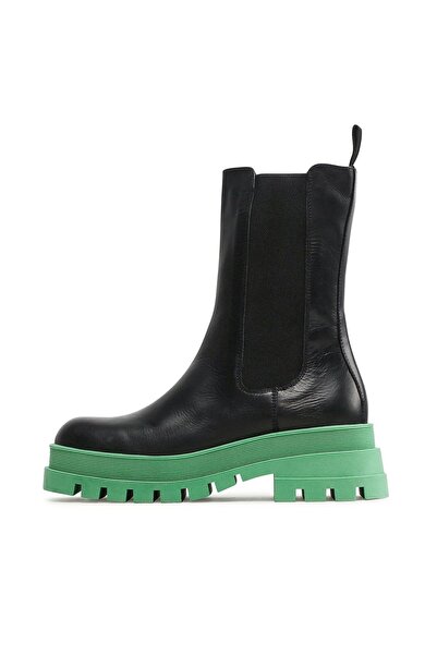 BADURA Ghete Chelsea de damă 02-1 Negru