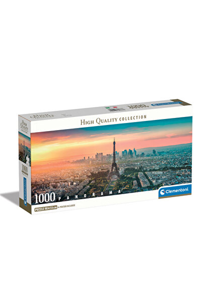 CLEMENTONI Παζλ Panorama High Quality Collection Παρίσι 1000 τμχ - Compact Box