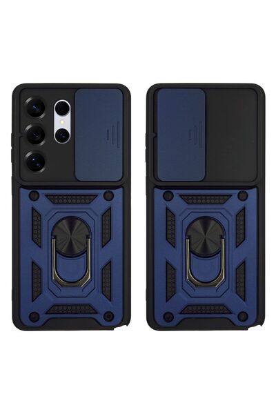 Sonique Θήκη Ring Armor CamPro για Samsung Galaxy S26 Ultra Μπλέ