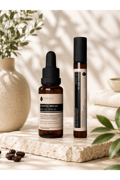 Ephesus Natural Care Coffee Break Kafeinli Cilt Aydınlatıcı Serum ve Gözaltı ...