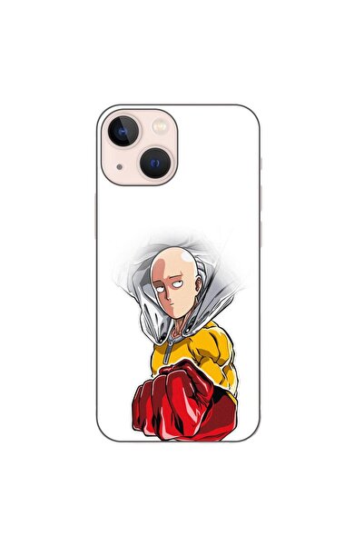 OEM Калъф, съвместим с Apple iPhone 13 Mini, силиконов гел TPU модел One Punc...