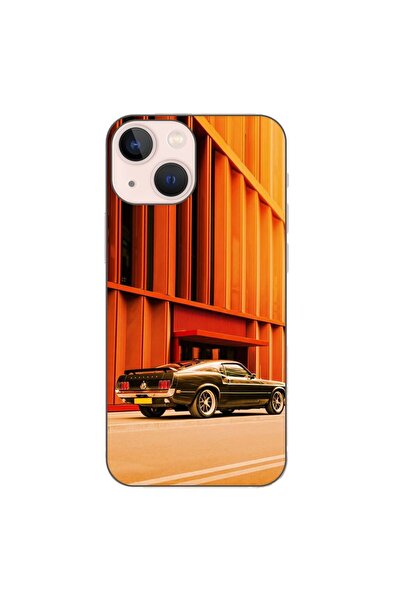 OEM Husa compatibila cu Apple iPhone 13 Mini Silicon Gel Tpu Model Mustang Su...