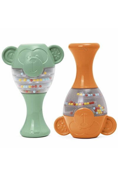 Chicco Βρεφική Κουδουνίστρα Πιθηκάκι Για 6-36 Μηνών