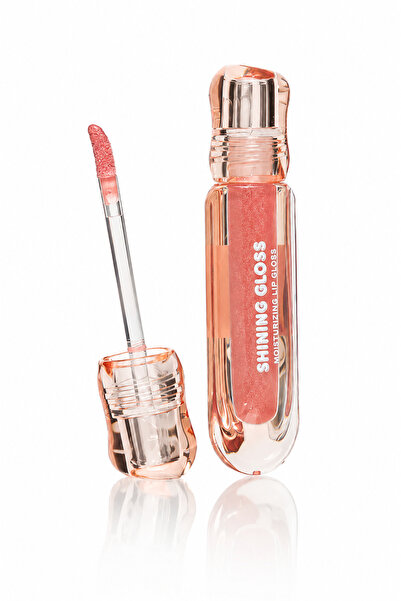 SETBEAUTY NUDE SİMLİ RENKLİ DUDAK PARLATICI RUJ – SHINING LİP GLOSS 02