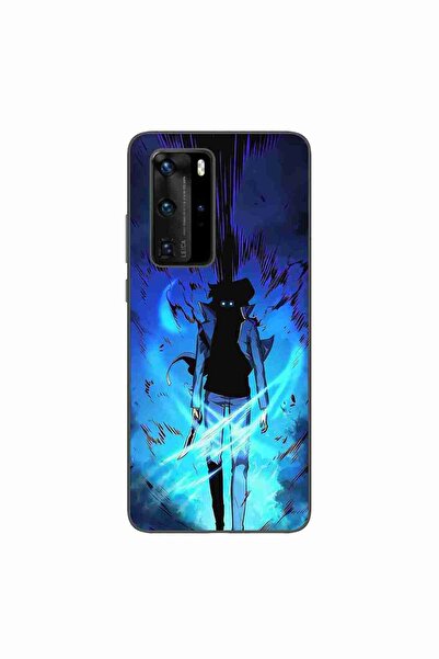 OEM Husa compatibila cu Huawei P40 Pro Silicon Gel Tpu Model Solo Leveling Aura