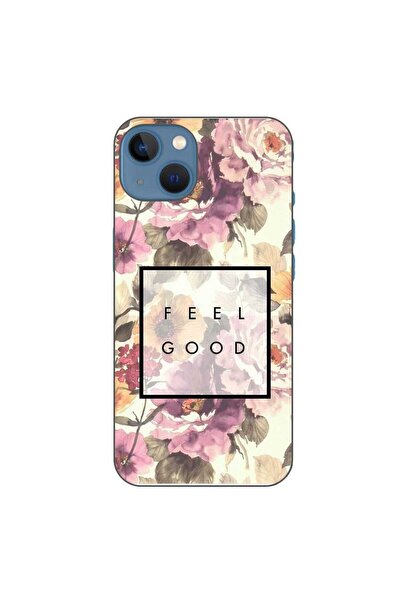 OEM Husa compatibila cu Apple iPhone 13 Silicon Gel Tpu Model Feel Good