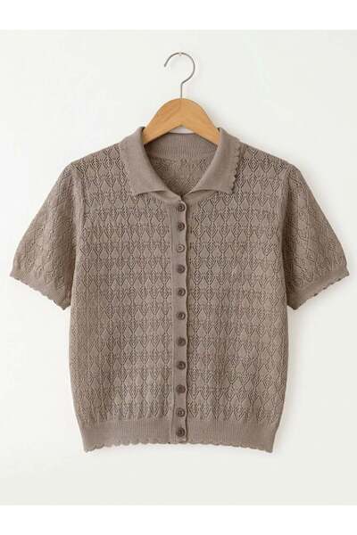 Retrobird Lora Lace Summer Knitwear Women's Mink