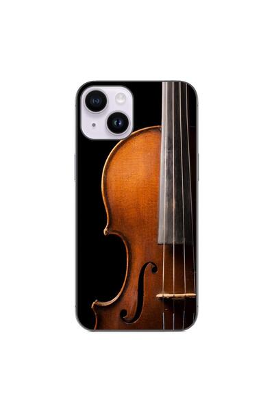 OEM Husa compatibila cu Apple iPhone 14 Silicon Gel Tpu Model Vioara
