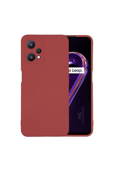 Sonique Θήκη Σιλικόνης My Colors Realme 9 5G / Realme 9 Pro 5G Μπορντό Ανοιχτό