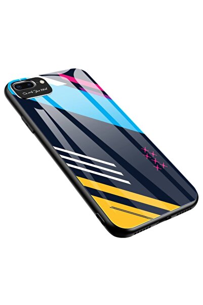 OEM Color Glass Case Durable Apple iPhone 7 Plus / iPhone 8 Plus Colorous pat...