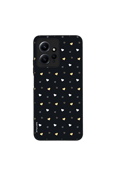Sonique Θήκη Heart Series για Xiaomi Redmi Note 12 4G Μαύρο 01