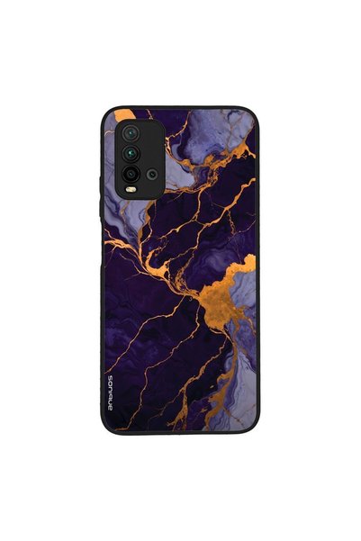 Sonique Θήκη Marble Series για Xiaomi Redmi 9T Μωβ