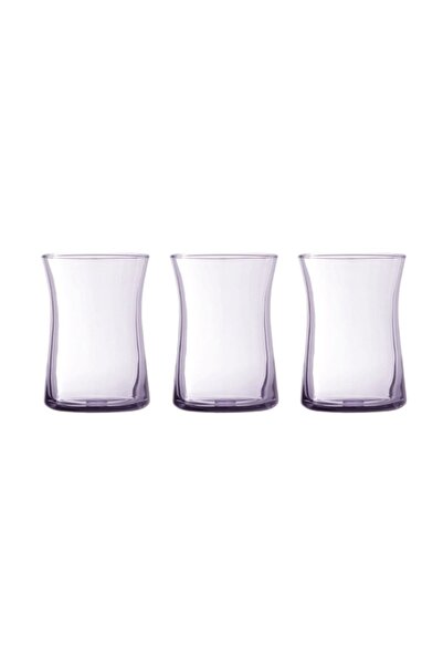 Paşabahçe 420322 Heybeli Purple 3-Pack Short Water Cup 280Cc