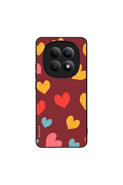 Sonique Θήκη Heart Series για Xiaomi Redmi Note 15 5G / Poco M8 5G Μπορντώ