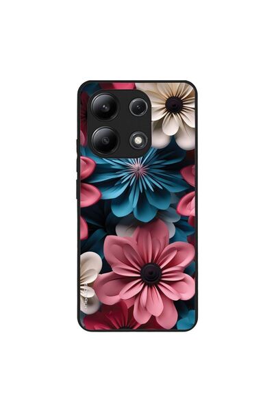 Sonique Θήκη 3D Flower Series για Xiaomi Redmi Note 13 4G Ροζ 01