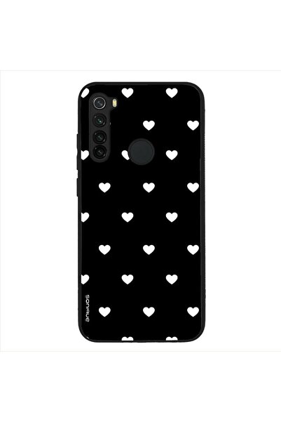 Sonique Θήκη Heart Series για Xiaomi Redmi Note 8 / Redmi Note 8 2021 Μαύρο 02