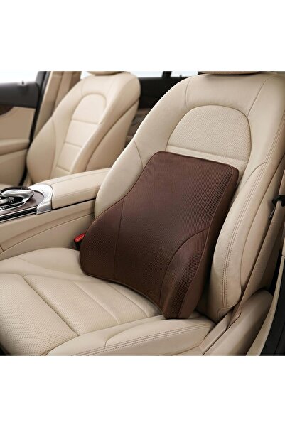 Auto Family FZE Car Lumbar Support Cushion for Driving – Memory Foam Back Sup...