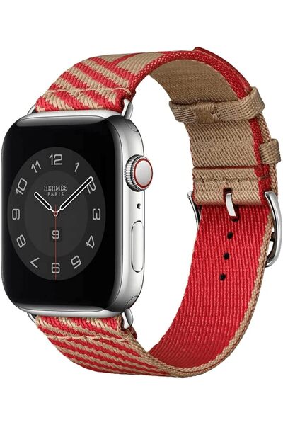 Green Lion Woven fabric watch strap for Apple Watch 42/44/45mm from Green Lio...