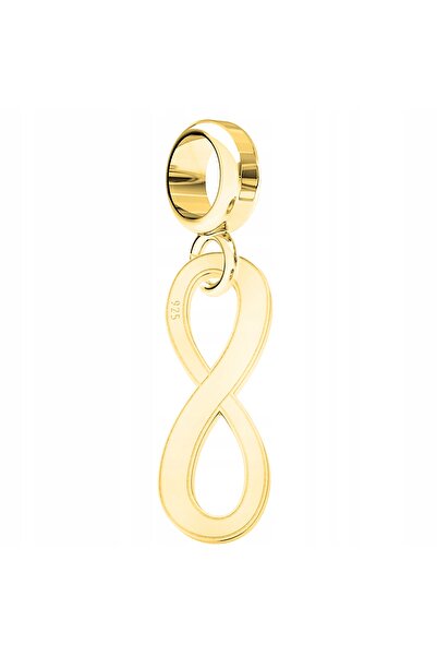 Larezo Pandantiv Tip Charm Pentru Bratari Modulare, Argint 925 Placat Cu Aur ...