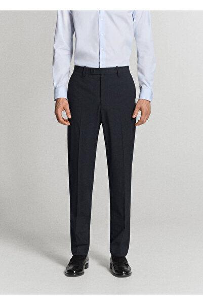MANGO Man London regular fit kumaş pantolon