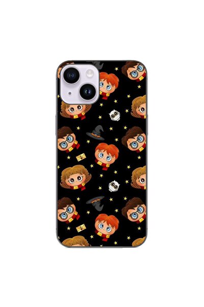 OEM Θήκη συμβατή με Apple iPhone 15, από σιλικόνη gel TPU, με σχέδιο Χάρι Πότ...