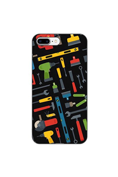 OEM Husa compatibila cu Apple iPhone 7 Plus, iPhone 8 Plus Silicon Gel Tpu Mo...