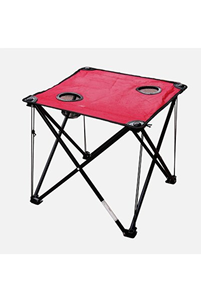 Sunfun Kamp Masası Kırmızı 45 cm