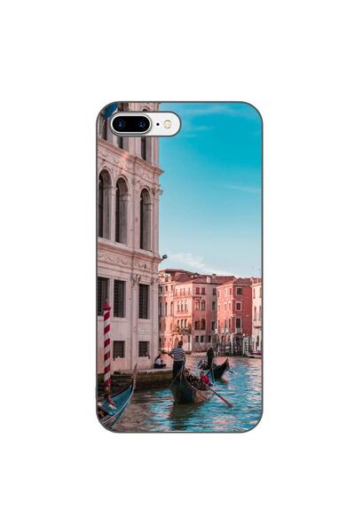 OEM Husa compatibila cu Apple iPhone 7 Plus, iPhone 8 Plus Silicon Gel Tpu Mo...