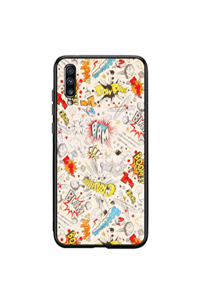 Other Samsung A70 Pow pow Black Glossy Θήκη