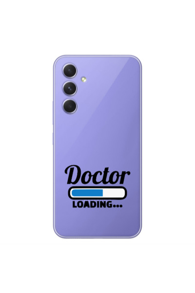 Other Samsung A54 Doctor Loading Transparent Silicone TPU Θήκη