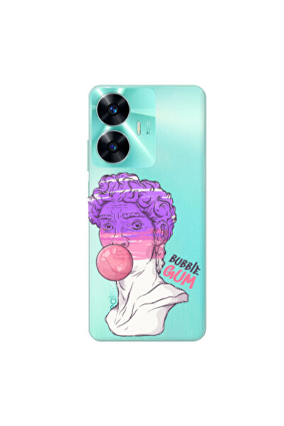 Other Realme C55 Pin Bubble Transparent Silicone TPU Θήκη