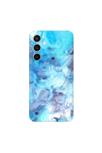 Other Samsung S24 Plus Marble Clouds Transparent Silicone TPU Θήκη